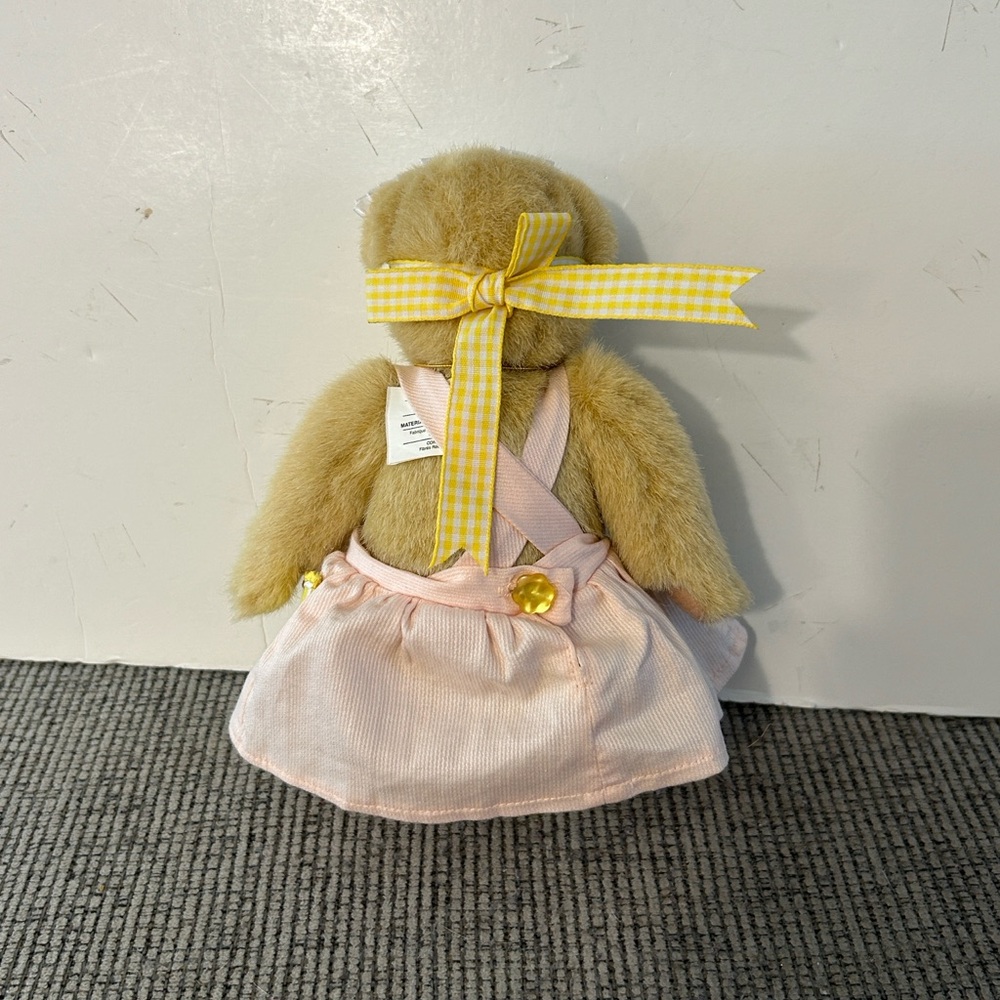 Muffy VanderBear lemonade stand Teddy bear with original tags lemon pockets 1996 - Picture 6 of 12